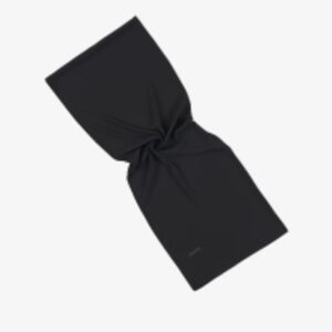 resources of Luxury Plain Crepe Scarf Black exporters