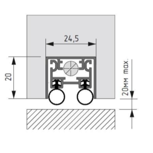 resources of Automatic drop down seal AF 24.5x20 exporters