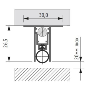resources of Automatic drop down seal TP 30x27 exporters