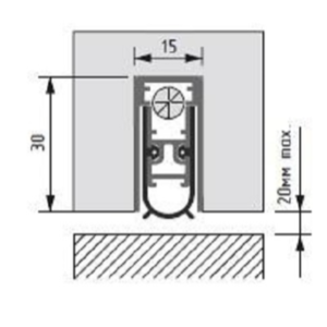 resources of Automatic drop down seal SN 15x30 exporters