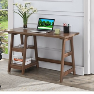 resources of Office Desk with 2 Shelves exporters